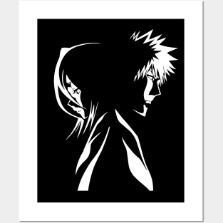 Ichigo rukia Posters and Art